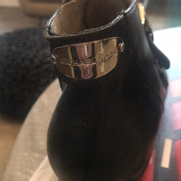 Michael Kors Black Pointed Ankle Booties - Picture 5 of 5